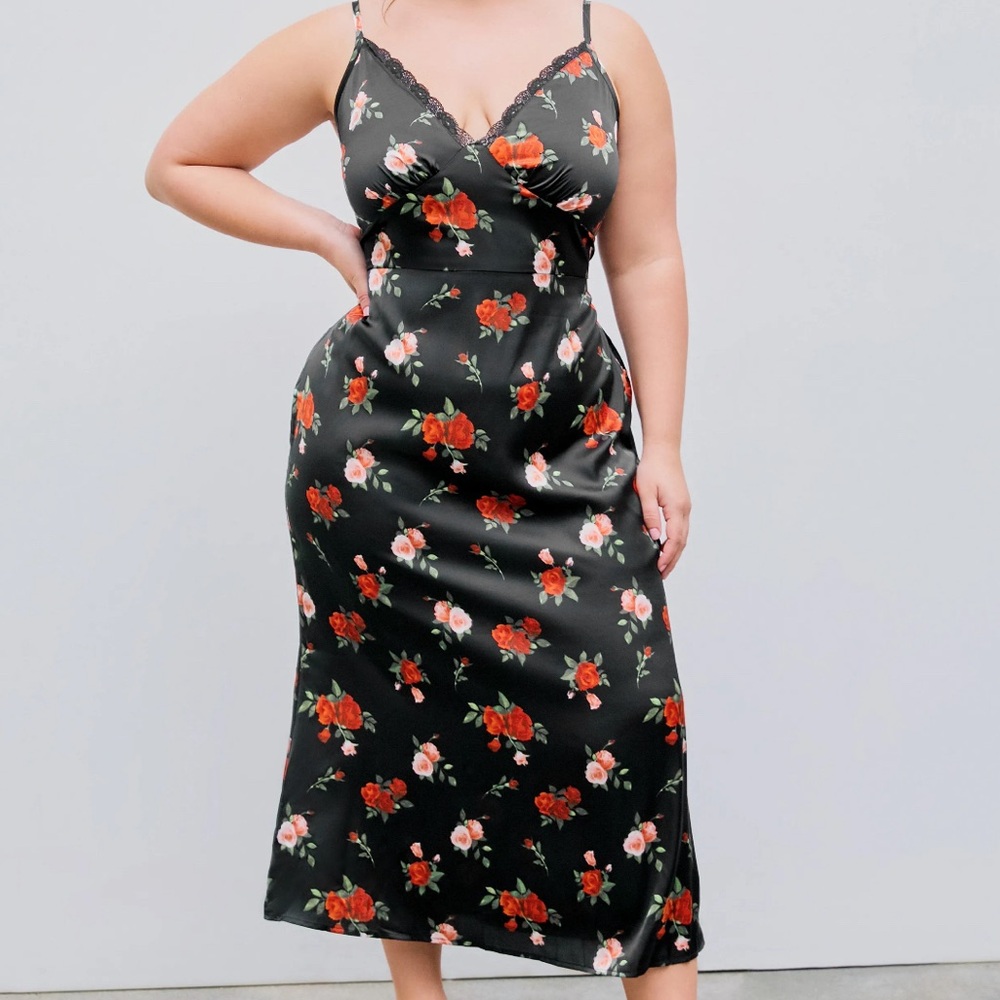 Rose Slip Dress